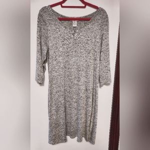 Heather Gray Swing Dress - size L